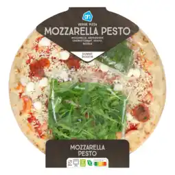 Albert Heijn AH Pizza mozzarella pesto aanbieding