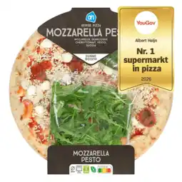 Albert Heijn AH Pizza mozzarella pesto aanbieding