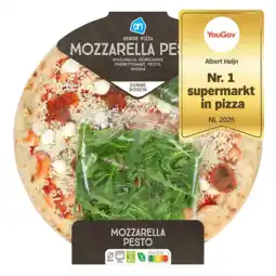 Albert Heijn AH Pizza mozzarella pesto aanbieding
