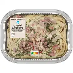 Albert Heijn AH Verse maaltijd linguini carbonara aanbieding
