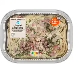 Albert Heijn AH Verse maaltijd linguini carbonara aanbieding