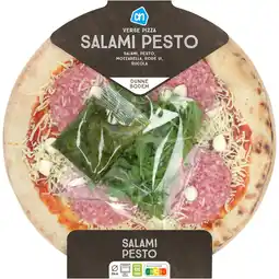 Albert Heijn AH Verse pizza salami pesto aanbieding