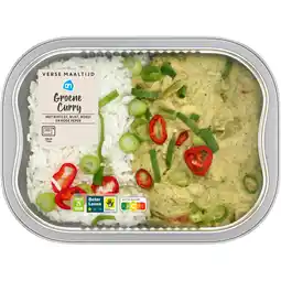 Albert Heijn AH Verse maaltijd groene curry aanbieding
