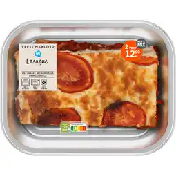 Albert Heijn AH Verse maaltijd lasagne aanbieding