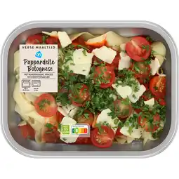 Albert Heijn AH Verse maaltijd pappardelle bolognese aanbieding