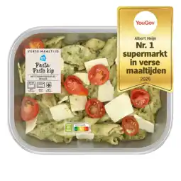 Albert Heijn AH Verse maaltijd pasta pesto kip aanbieding