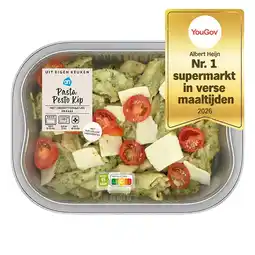 Albert Heijn AH Verse maaltijd pasta pesto kip aanbieding