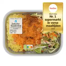 Albert Heijn AH Verse maaltijd indische runderstoof aanbieding