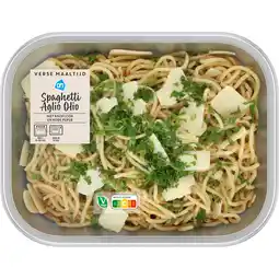Albert Heijn AH Verse maaltijd spaghetti aglio olio aanbieding