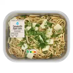 Albert Heijn AH Verse maaltijd spaghetti aglio olio aanbieding