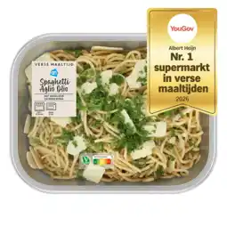 Albert Heijn AH Verse maaltijd spaghetti aglio olio aanbieding