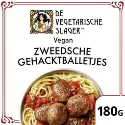 Albert Heijn Vegetarische Slager Vegan Zweedsche gehacktballetjes aanbieding