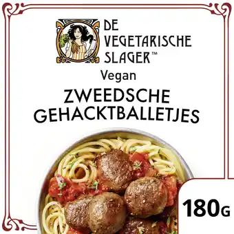 Albert Heijn Vegetarische Slager Vegan Zweedsche gehacktballetjes aanbieding