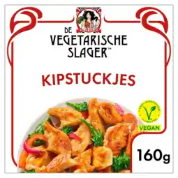 Albert Heijn Vegetarische Slager Vegan kipstuckjes aanbieding