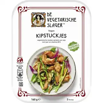 Albert Heijn Vegetarische Slager Vegan kipstuckjes aanbieding