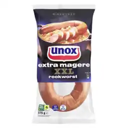 Albert Heijn Unox Rookworst extra mager aanbieding