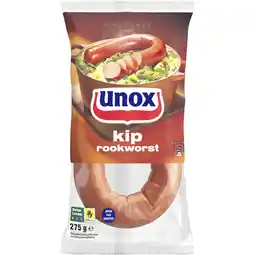 Albert Heijn Unox Rookworst kip aanbieding
