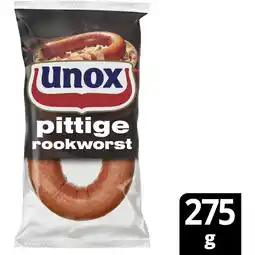Albert Heijn Unox Rookworst pittig aanbieding