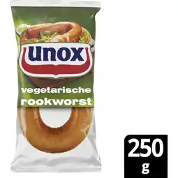 Albert Heijn Unox Rookworst vegetarisch aanbieding