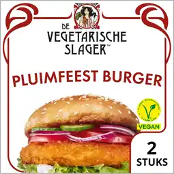 Albert Heijn Vegetarische Slager Vegan pluimfeestburger aanbieding