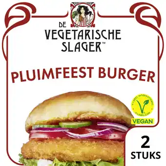 Albert Heijn Vegetarische Slager Vegan pluimfeestburger aanbieding