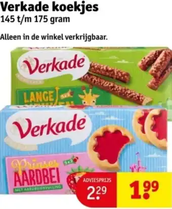 Kruidvat Verkade koekjes aanbieding