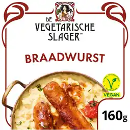 Albert Heijn Vegetarische Slager Braadwurst aanbieding