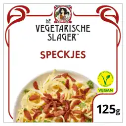 Albert Heijn Vegetarische Slager Vegan geroockte speckjes aanbieding