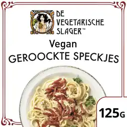 Albert Heijn Vegetarische Slager Vegan geroockte speckjes aanbieding