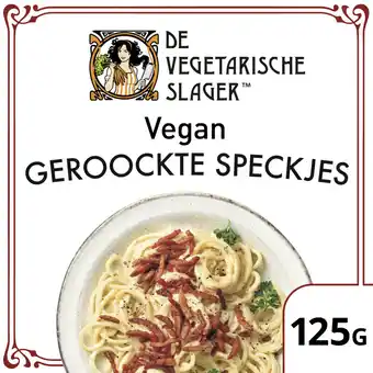 Albert Heijn Vegetarische Slager Vegan geroockte speckjes aanbieding
