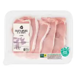 Albert Heijn AH Filetlapjes à la minute naturel aanbieding