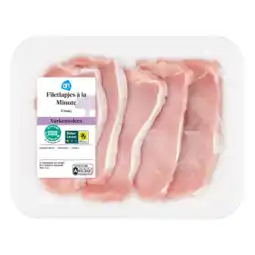 Albert Heijn AH Filetlapjes à la minute naturel aanbieding