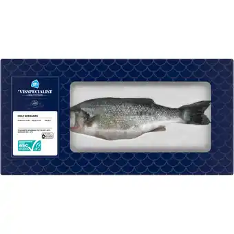 Albert Heijn AH Visspecialist Hele zeebaars aanbieding