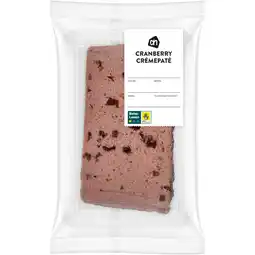 Albert Heijn AH Cranberry paté aanbieding