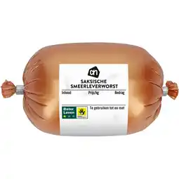 Albert Heijn AH Saksische smeerleverworst aanbieding