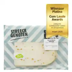 Albert Heijn Streeckgenoten Bio geitenkaas fenegriek 48+ plak aanbieding