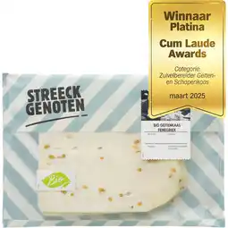 Albert Heijn Streeckgenoten Bio geitenkaas fenegriek 48+ plak aanbieding