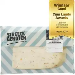 Albert Heijn Streeckgenoten Geitenkaas Italiaanse kruiden aanbieding