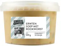 Albert Heijn Streeckgenoten Erwtensoep met worst aanbieding