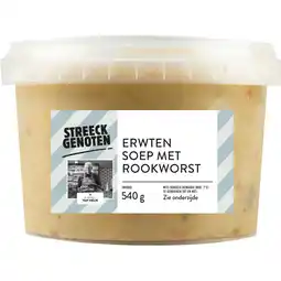 Albert Heijn Streeckgenoten Erwtensoep met worst aanbieding