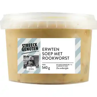 Albert Heijn Streeckgenoten Erwtensoep met worst aanbieding