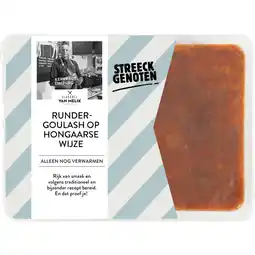 Albert Heijn Streeckgenoten Rundergoulash op Hongaarse wijze aanbieding