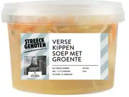 Albert Heijn Streeckgenoten Kippensoep met groente aanbieding