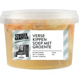 Albert Heijn Streeckgenoten Kippensoep met groente aanbieding