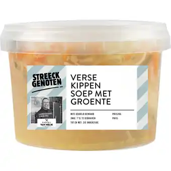 Albert Heijn Streeckgenoten Kippensoep met groente aanbieding