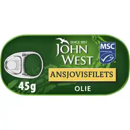 Albert Heijn John West Ansjovisfilets olie aanbieding