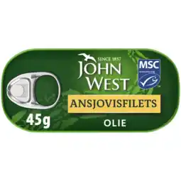 Albert Heijn John West Ansjovisfilets olie aanbieding