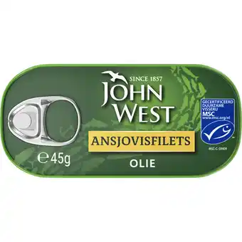 Albert Heijn John West Ansjovisfilets olie aanbieding