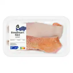 Albert Heijn AH Roodbaarsfilet op huid aanbieding