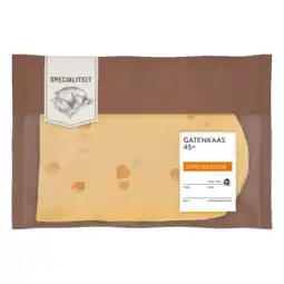Albert Heijn AH Gatenkaas jong belegen 45+ plakken aanbieding